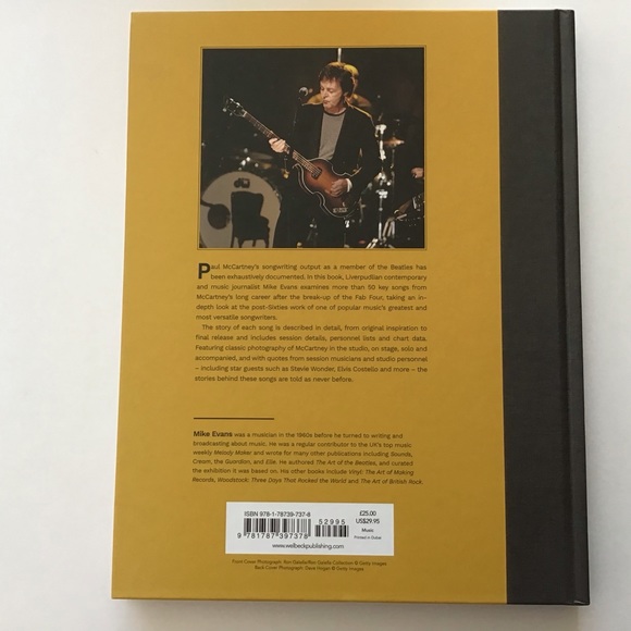Paul McCartney: The Stories Behind the Songs by Mike Evans Hardcover - Picture 3 of 12